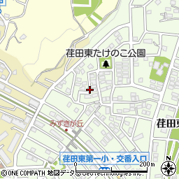 小池邸:荏田東駐車場周辺の地図