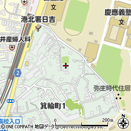日吉テニススクール周辺の地図