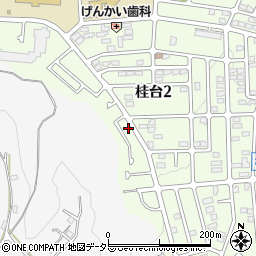 神奈川県横浜市青葉区桂台2丁目40-32周辺の地図