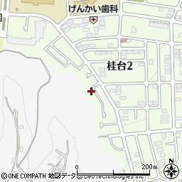 神奈川県横浜市青葉区桂台2丁目40-41周辺の地図