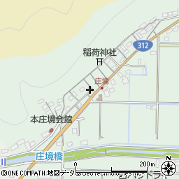 兵庫県豊岡市庄境480周辺の地図