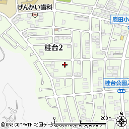 神奈川県横浜市青葉区桂台2丁目18-14周辺の地図