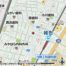 岩田歯科クリニック周辺の地図