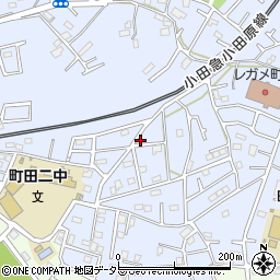 東京都町田市南大谷1332-45周辺の地図