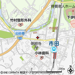 長野県下伊那郡高森町下市田2964-3周辺の地図