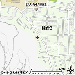 神奈川県横浜市青葉区桂台2丁目40-34周辺の地図