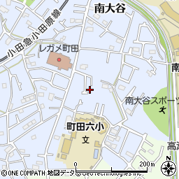 東京都町田市南大谷1209周辺の地図