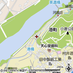 岐阜県美濃市1493周辺の地図