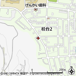 神奈川県横浜市青葉区桂台2丁目40-33周辺の地図