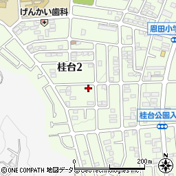 神奈川県横浜市青葉区桂台2丁目18-15周辺の地図