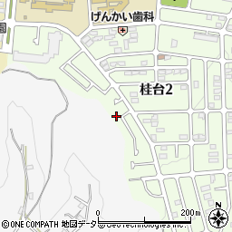 神奈川県横浜市青葉区桂台2丁目40-42周辺の地図