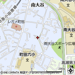 東京都町田市南大谷1225周辺の地図