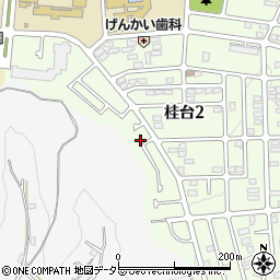 神奈川県横浜市青葉区桂台2丁目40-43周辺の地図