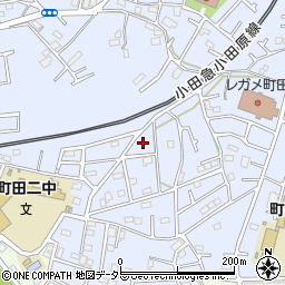 東京都町田市南大谷1332-72周辺の地図