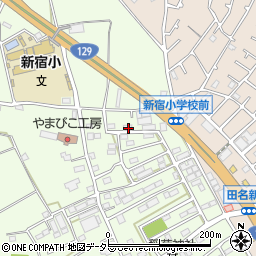 神奈川県相模原市中央区田名7191-4周辺の地図