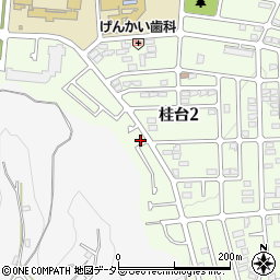神奈川県横浜市青葉区桂台2丁目40-44周辺の地図