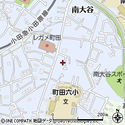 東京都町田市南大谷1210周辺の地図
