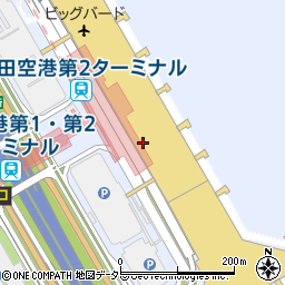元祖寿司 羽田空港第二ターミナル店周辺の地図