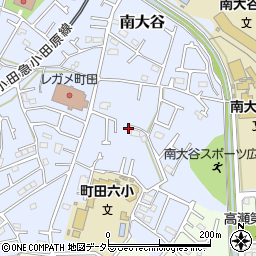 東京都町田市南大谷1207周辺の地図