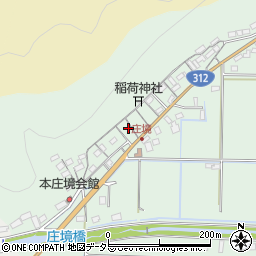 兵庫県豊岡市庄境474周辺の地図