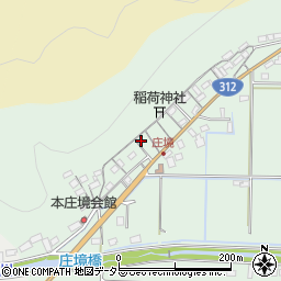 兵庫県豊岡市庄境476周辺の地図