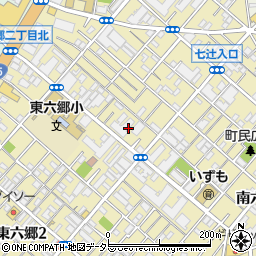東京都大田区東六郷1丁目28周辺の地図