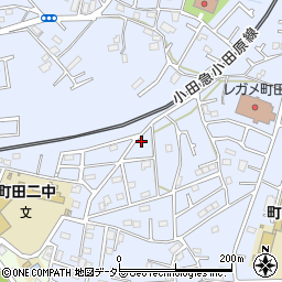 東京都町田市南大谷1332周辺の地図