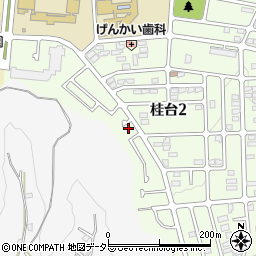 神奈川県横浜市青葉区桂台2丁目40-63周辺の地図