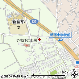 神奈川県相模原市中央区田名7146-2周辺の地図