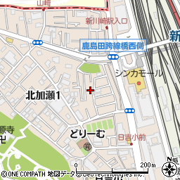 樋口荘周辺の地図