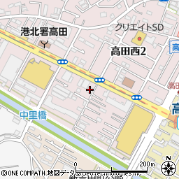 桜井倉庫横浜営業所周辺の地図