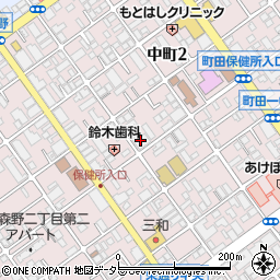 チサンマンション町田中町周辺の地図