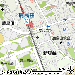 さいわい訪問看護ステーション鹿島田周辺の地図