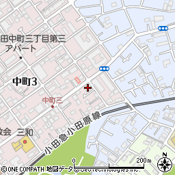 ステップぱーとなー町田事業所周辺の地図
