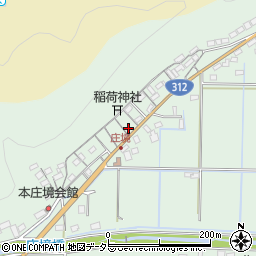 兵庫県豊岡市庄境461周辺の地図