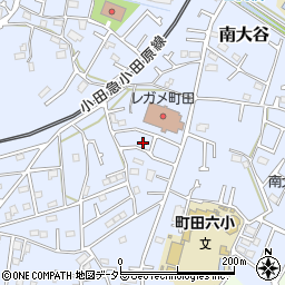 東京都町田市南大谷1188周辺の地図
