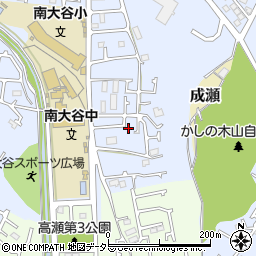 東京都町田市南大谷963周辺の地図