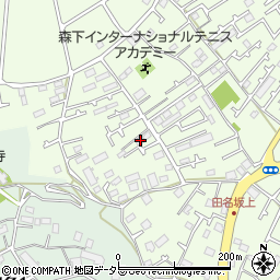 神奈川県相模原市中央区田名1308-4周辺の地図