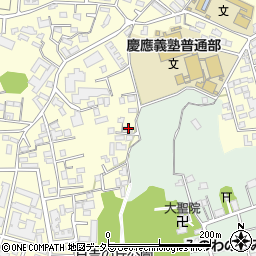 キャトルフィーユ日吉周辺の地図