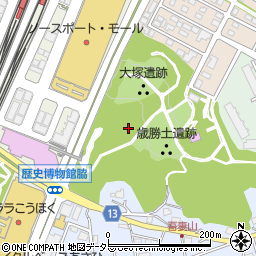 神奈川県横浜市都筑区大棚西周辺の地図