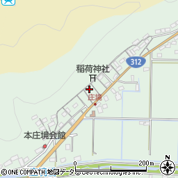 兵庫県豊岡市庄境467周辺の地図