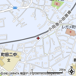 東京都町田市南大谷1332-63周辺の地図