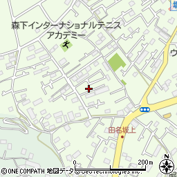 神奈川県相模原市中央区田名1281-1周辺の地図