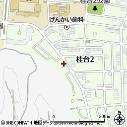 神奈川県横浜市青葉区桂台2丁目40-68周辺の地図