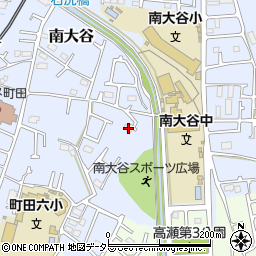 東京都町田市南大谷1237周辺の地図