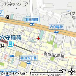 ホテルマイステイズ羽田駐車場(1)【入庫可能時間：12:00～】周辺の地図