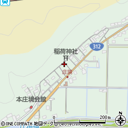 兵庫県豊岡市庄境466周辺の地図