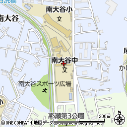 東京都町田市南大谷985周辺の地図