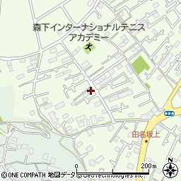神奈川県相模原市中央区田名1308-2周辺の地図