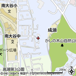 東京都町田市南大谷928周辺の地図